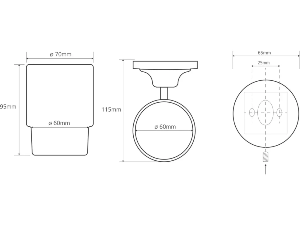Набор Стакан Bemeta Retro 144210018 + Мыльница 144208028