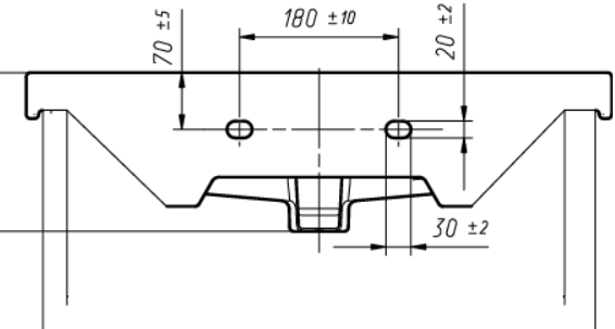 Тумба с раковиной SanStar Graffa 70 подвесная, дуб вотан, раковина Миранда