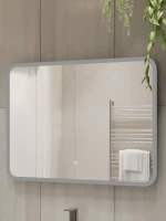 Зеркало CONTINENT Led Bruno 80х60 см, сенсорное, с холодной подсветкой
