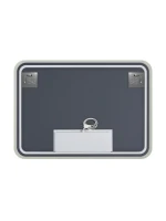 Зеркало CONTINENT Led Bruno 80х60 см, сенсорное, с холодной подсветкой
