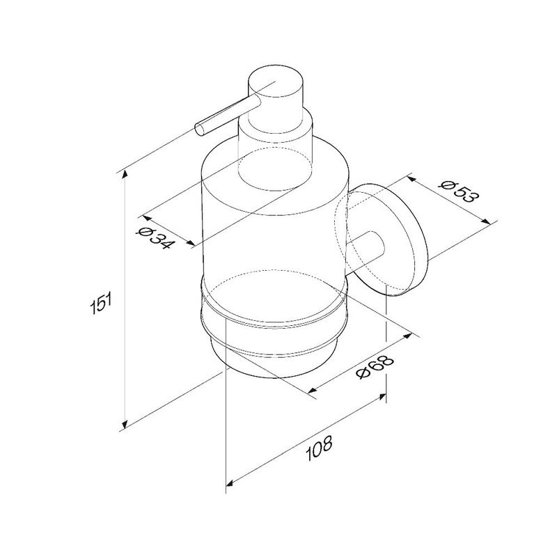 Набор Стакан AM.PM X-Joy A85A34322 + Дозатор A85A36922