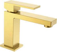 Смеситель для раковины Boheme Qubic 471-MG matt gold