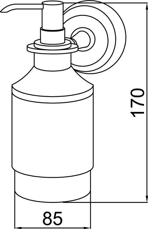 Набор Стакан Boheme Imperiale 10404 + Дозатор 10418