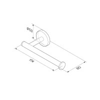 Набор Держатель AM.PM X-Joy A85A34100 + Ершик A85A33300