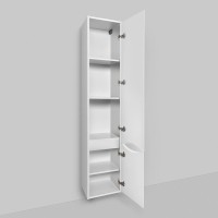 Шкаф-пенал для ванной AM.PM Like 35 R подвесной, белый лак