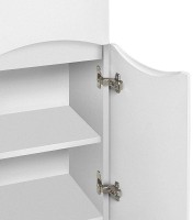 Шкаф-пенал для ванной AM.PM Like 35 R подвесной, белый лак