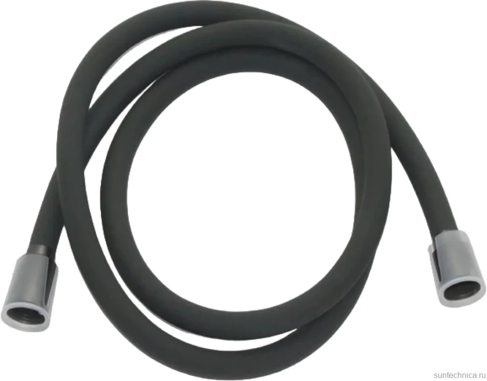 Душевой шланг IDDIS Optima Home OPH15GLi19 150 см, графитовый матовый