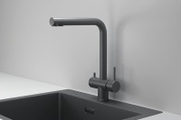 Смеситель для кухни Granula Kitchen Space 7011, графит матовый