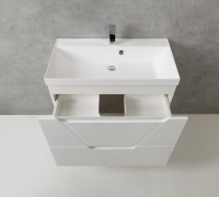 Тумба с раковиной BelBagno Vittoria 100 bianco lucido