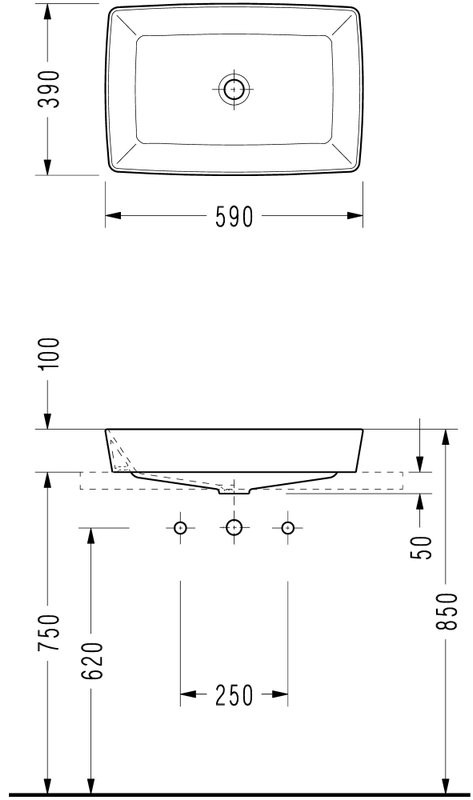 Раковина Serel Rita RT47