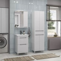 Зеркало SanStar Адель 60 белое
