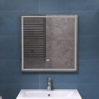 Зеркало Vigo Geometry Luxe 70 с подсветкой и антизапотевателем