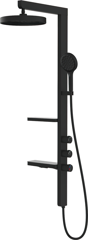 Душевая стойка Vincea Inspire VSFS-3I11MB черный