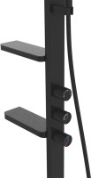 Душевая стойка Vincea Inspire VSFS-3I11MB черный