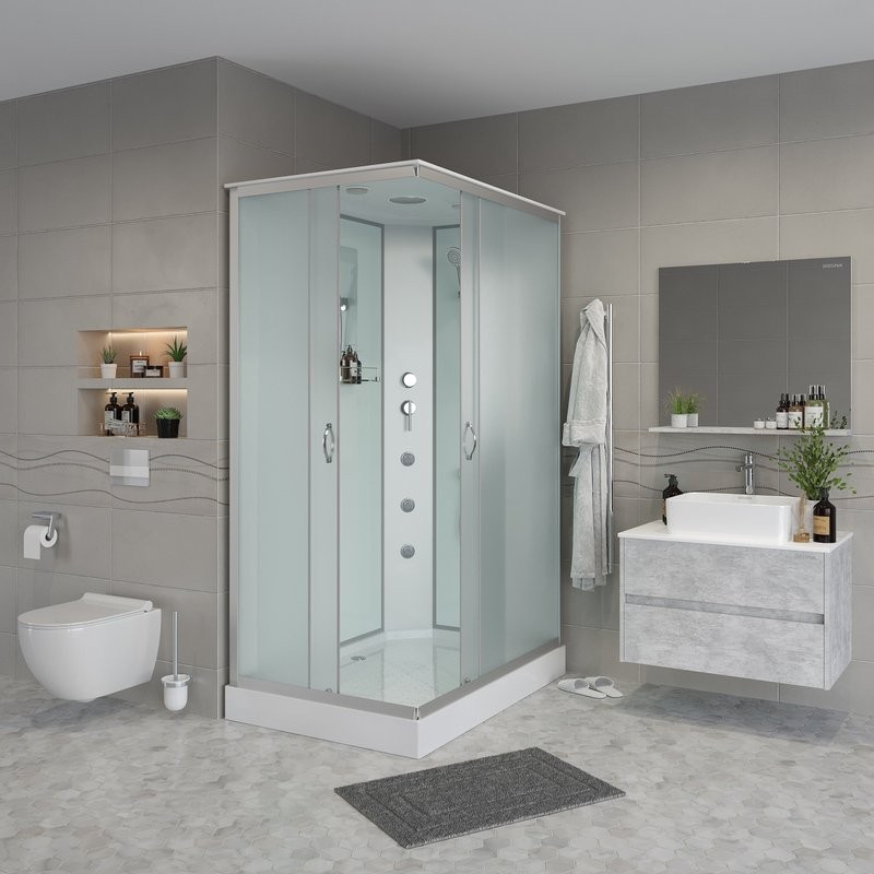 Душевая кабина Niagara Classic NG-43295-14QG 120х90 см, с гидромассажем
