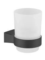 Стакан для зубных щеток / стакан для ванной комнаты Shevanik SG5712H, черный