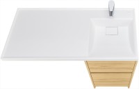 Мебель для ванной комнаты AQUATON Лондри 40 R, дуб сантана