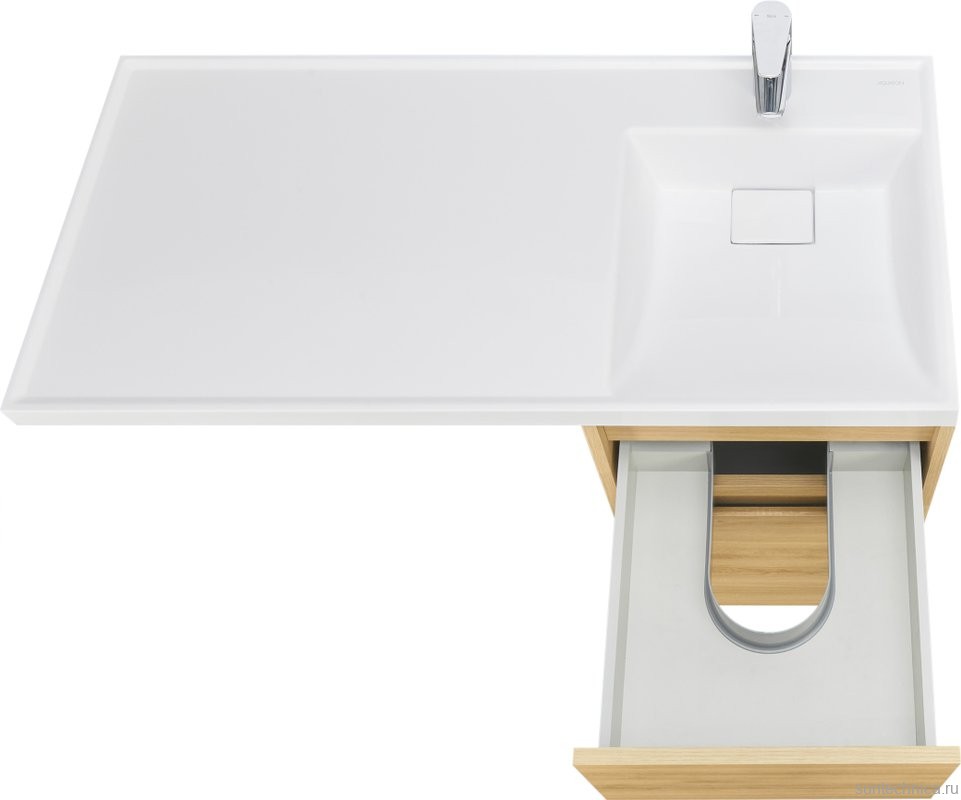 Мебель для ванной комнаты AQUATON Лондри 40 R, дуб сантана