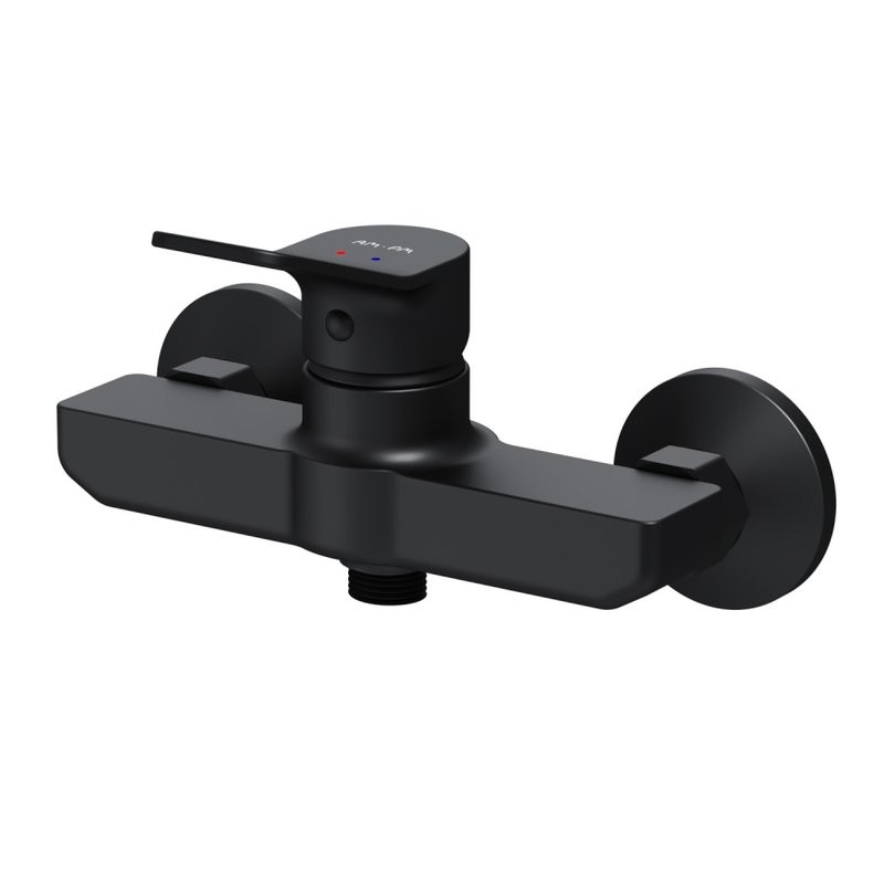 Душевой комплект Смеситель для душа AM.PM X-Joy F85A20022 + Гарнитур Like F0180022 черный