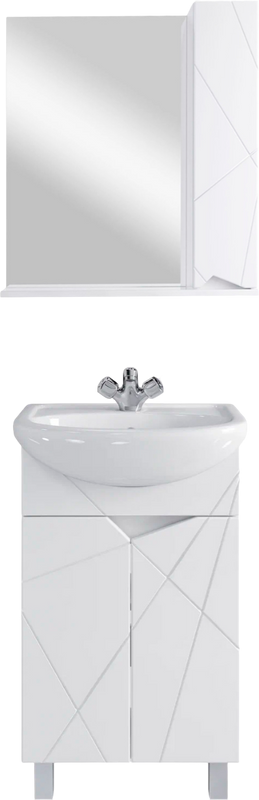 Мебель для ванной комнаты SanStar Каскад 50 раковина Уют