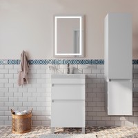 Тумба с раковиной IDDIS Zodiac 50 напольная, с ящиками