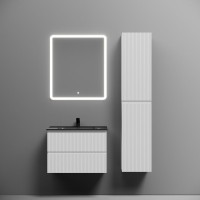 Тумба с раковиной Sancos Snob R 70 bianco, раковина CN7007MB