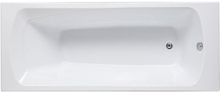 Акриловая ванна Aquanet Roma 160x70 см, встраиваемая, белая
