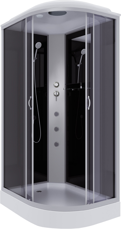 Душевая кабина Niagara Classic NG-3512-14LG 120х80 см, с гидромассажем