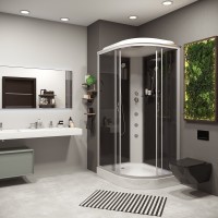 Душевая кабина Niagara Classic NG-3512-14LG 120х80 см, с гидромассажем