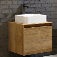 Мебель для ванной комнаты Aqwella 5 stars Mobi 60 дуб балтийский