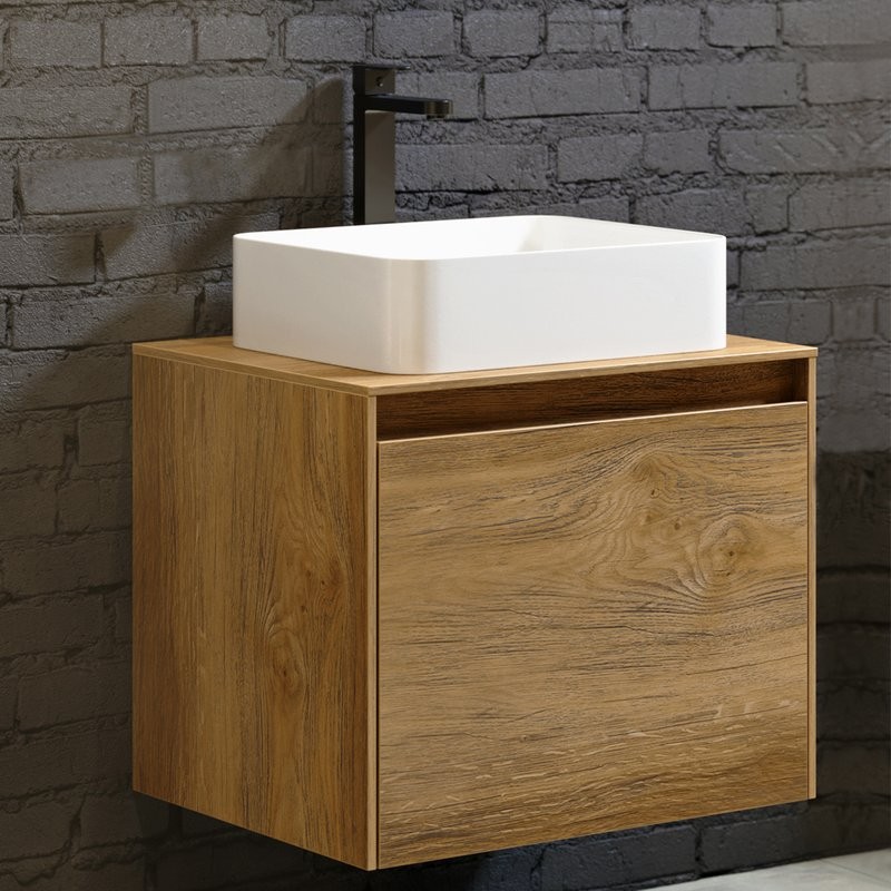 Мебель для ванной комнаты Aqwella 5 stars Mobi 60 дуб балтийский