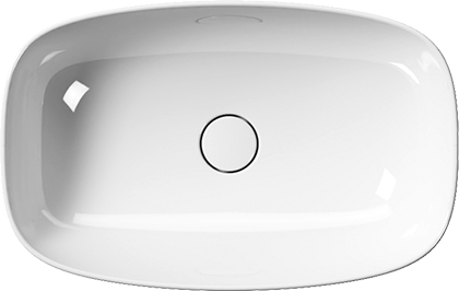 Накладная раковина GSI Nubes 9783PVC11 60 см