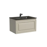 Мебель для ванной комнаты Sancos Very 70 beige soft, раковина CN7007MB