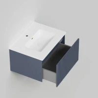 Тумба с раковиной La Fenice Terra 60 синяя