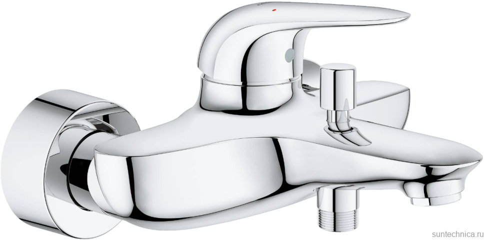 Душевой комплект Смеситель Grohe Eurostyle 23726003 + Стойка New Tempesta 27389002