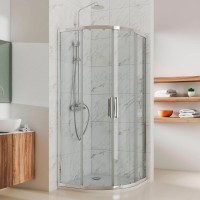 Душевой уголок Kubele DE018 RG-CLN-CH 120х120
