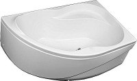 Акриловая ванна Aquanet Graciosa 00205389 R 150x90 см, угловая, правая, пристенная, белая, асимметричная, с каркасом