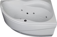 Акриловая ванна Aquanet Graciosa 00205389 R 150x90 см, угловая, правая, пристенная, белая, асимметричная, с каркасом