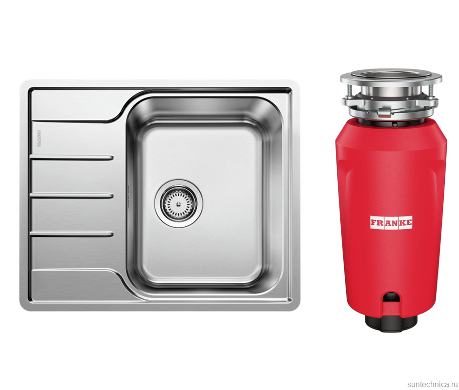 Комплект Мойка Blanco Lemis 45 S-IF Mini 525115 + Измельчитель Franke