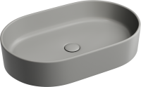 Накладная раковина Ceramicanova Element CN6048MH антрацит матовая