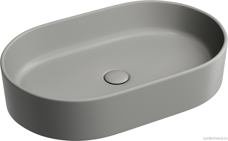 Накладная раковина Ceramicanova Element CN6048MH антрацит матовая