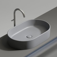 Накладная раковина Ceramicanova Element CN6048MH антрацит матовая