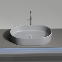 Накладная раковина Ceramicanova Element CN6048MH антрацит матовая