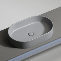 Накладная раковина Ceramicanova Element CN6048MH антрацит матовая