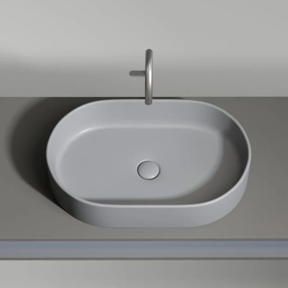 Накладная раковина Ceramicanova Element CN6048MH антрацит матовая