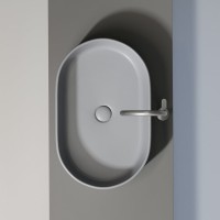 Накладная раковина Ceramicanova Element CN6048MH антрацит матовая