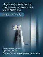 Крючок AM.PM Inspire V2.0 A50A35600 глянцевый хром, на шурупах Крючок AM.PM Inspire V2.0 A50A35600 глянцевый хром, на шурупах