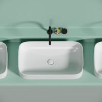 Накладная раковина Ceramicanova Element CN6054MW белая матовая