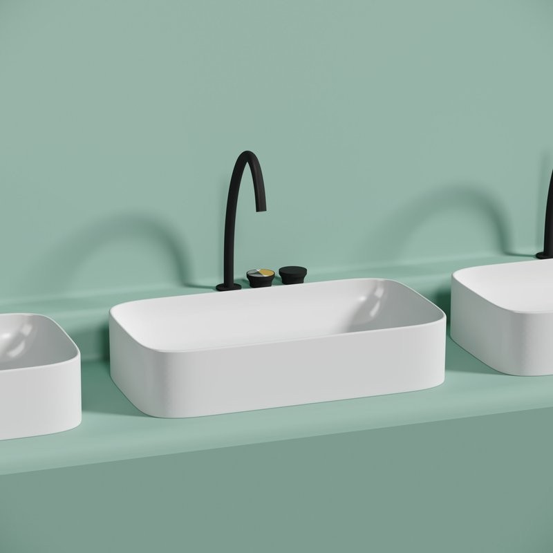 Накладная раковина Ceramicanova Element CN6054MW белая матовая