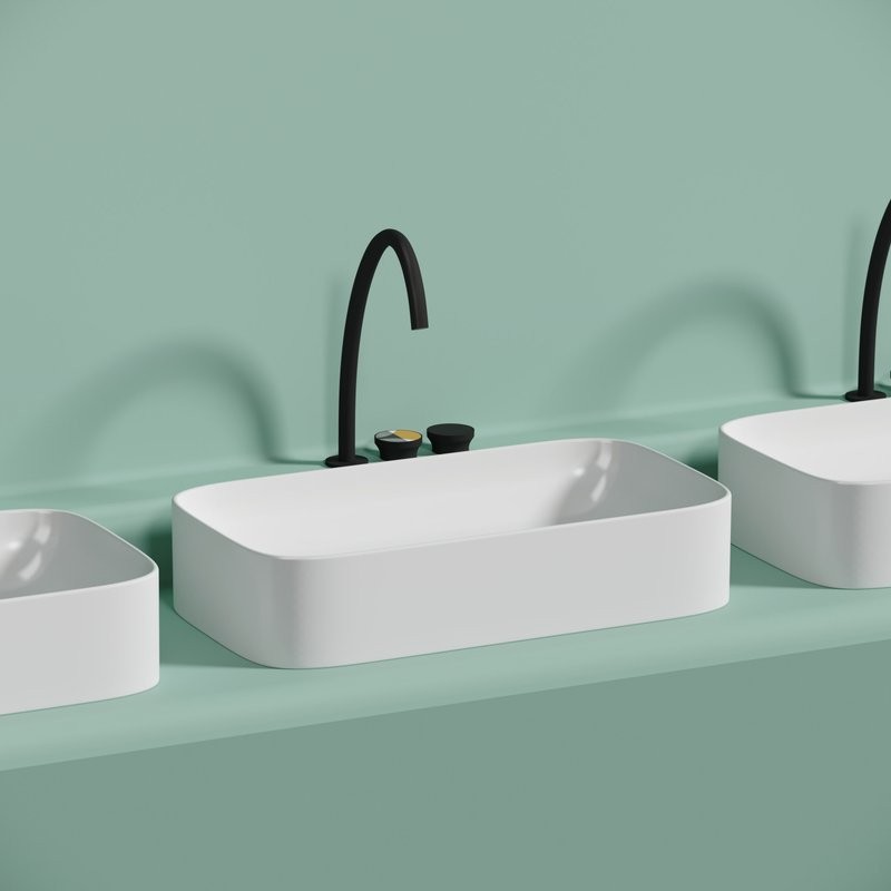 Накладная раковина Ceramicanova Element CN6054MW белая матовая